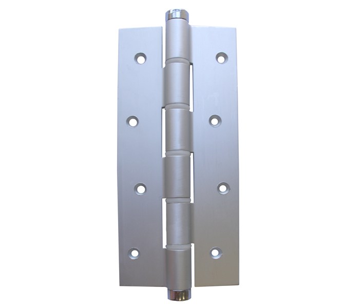 Bisagra De Muelle Simple Acción 120 Mm Plata - Cierre Automático Para Puertas | Pack De 2 Unidades | Acero Inoxidable | 500.000 Ciclos